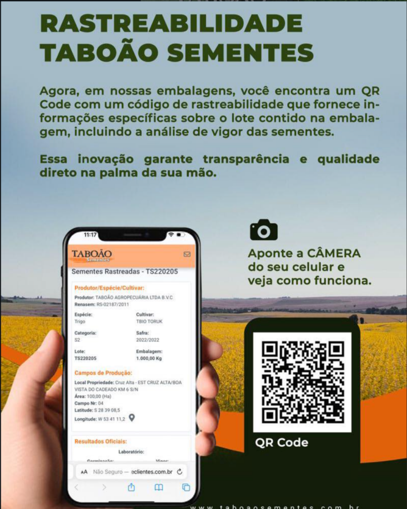 Rastreabilidade: transparência que gera confiança no campo